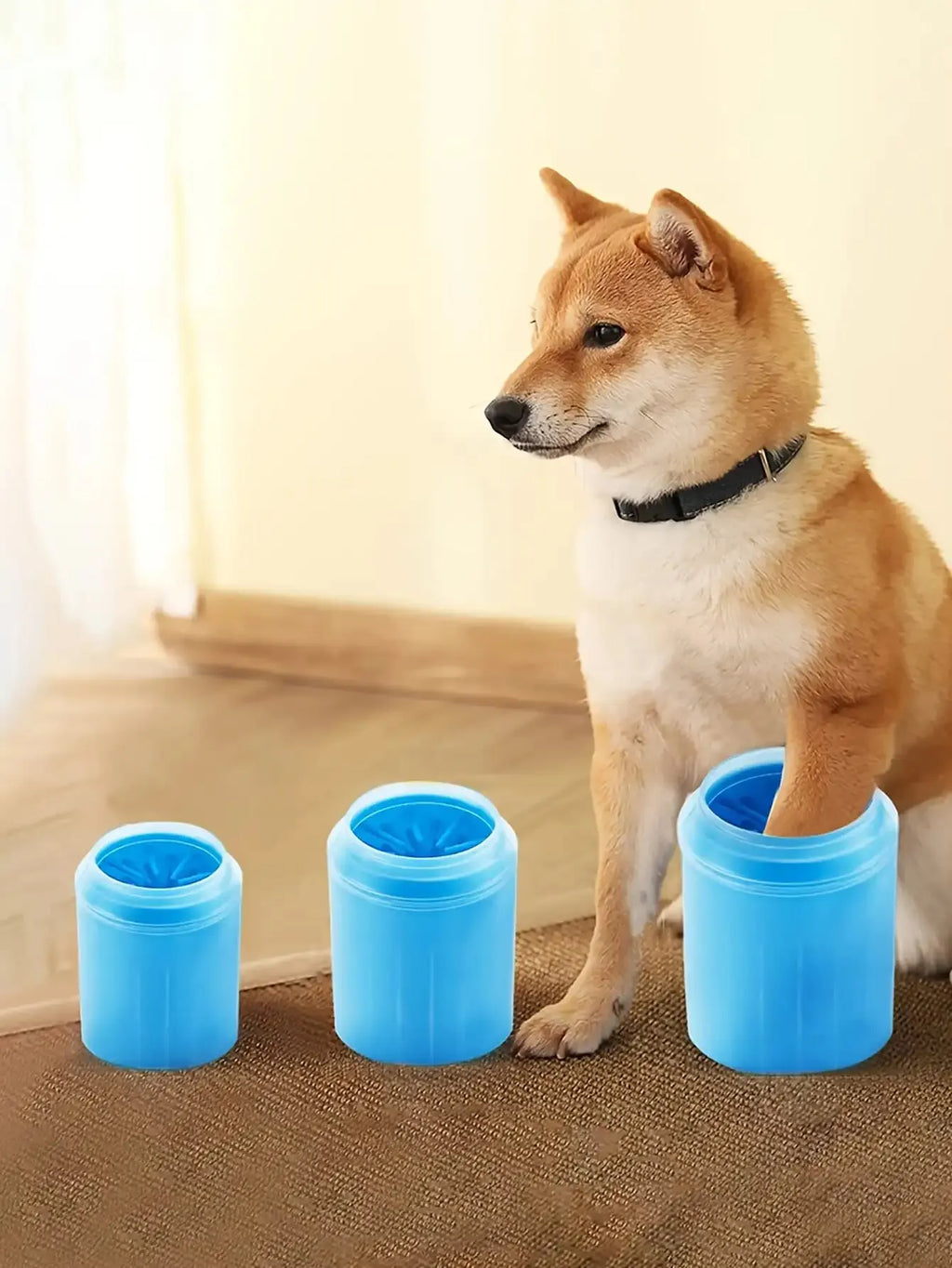 Nettoyeur de Pattes Portable pour Chien — Pratique & Efficace